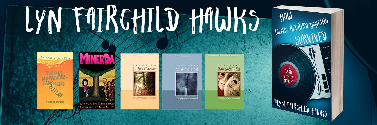 Lyn Fairchild Hawks banner