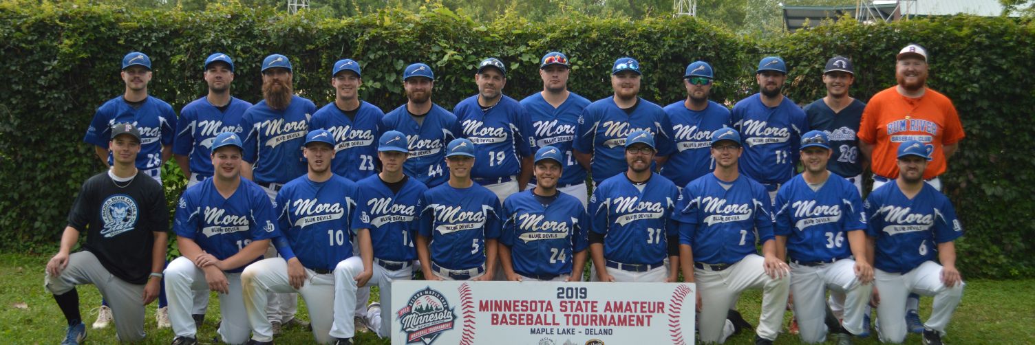 Mora Blue Devils banner