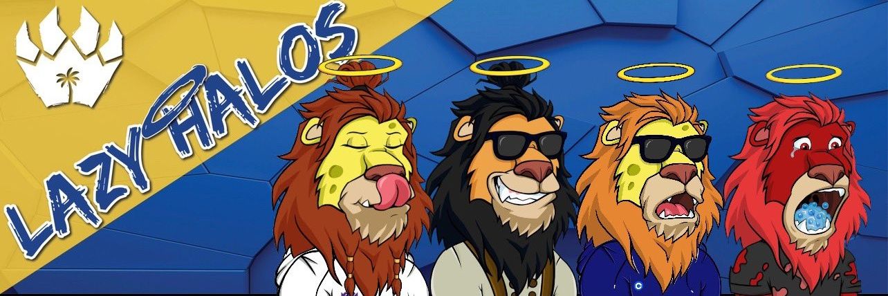 Lazy Halos NFT banner