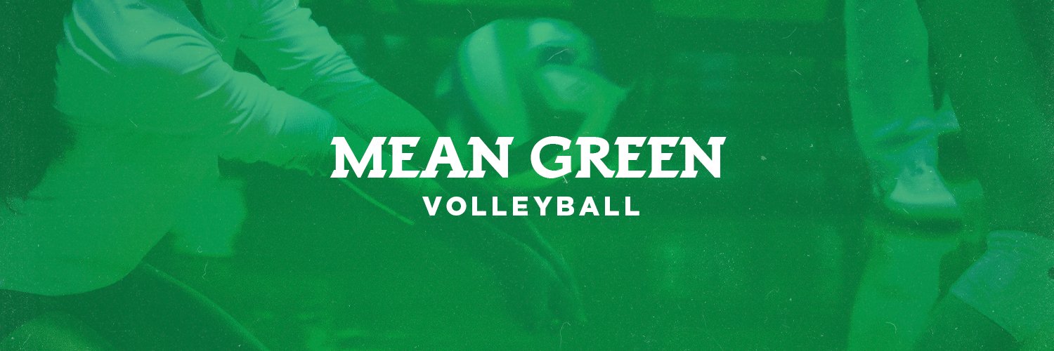 UNT Volleyball's banner