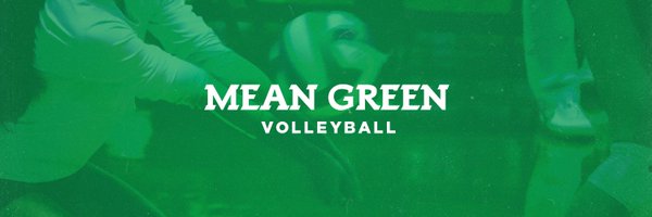 Mean Green Volleyball Profile Banner