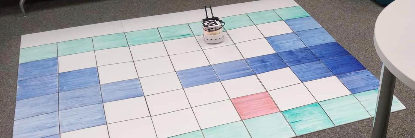 Go Treasure Hunting with Thymio the Robot banner