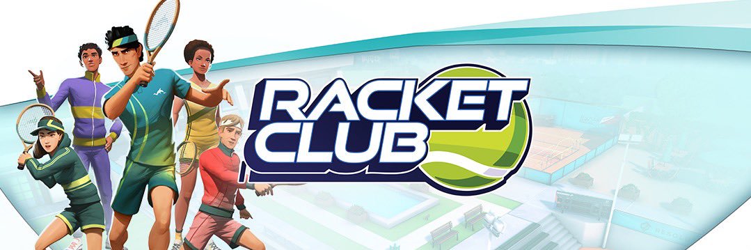 Racket Club banner