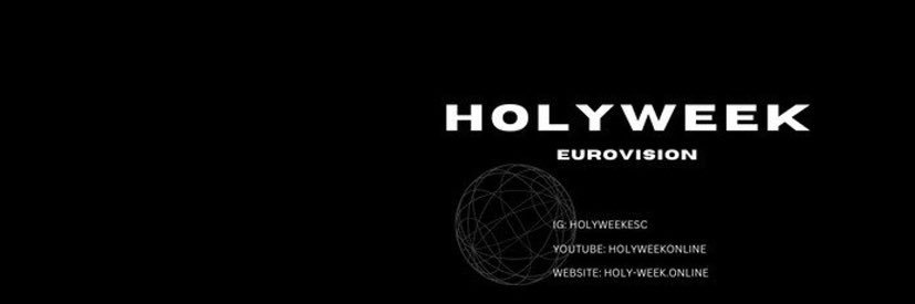 Holyweek Eurovision banner
