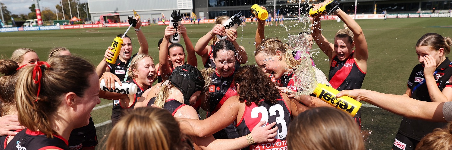 Essendon AFLW banner