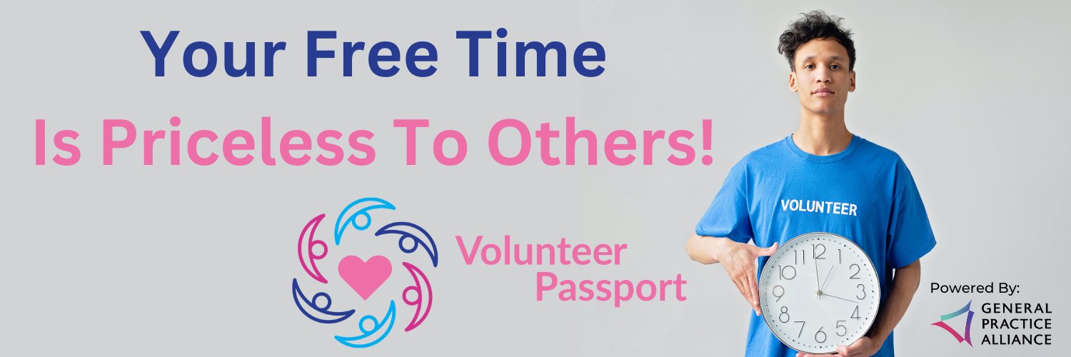 Volunteer Passport (Northants) banner