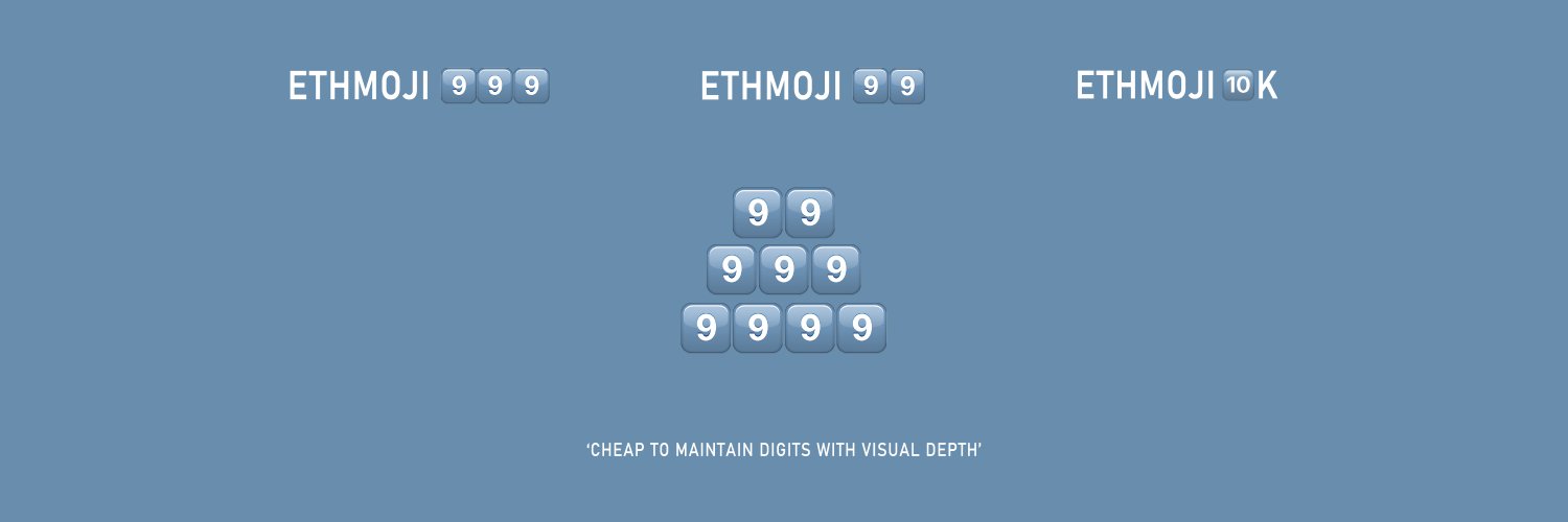 Ethmoji Digits 9️⃣ banner