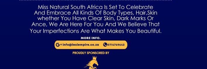 Miss Natural South Africa banner