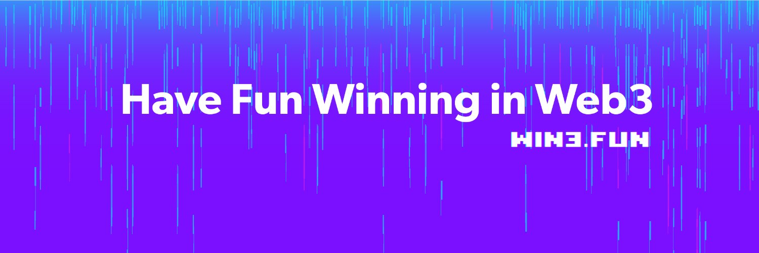 WIN3.FUN -🎟️open platform for web3 lucky draw🎟 banner