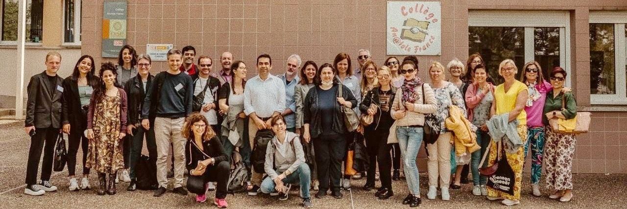 Projet Erasmus EOS: Empathic and Open School banner