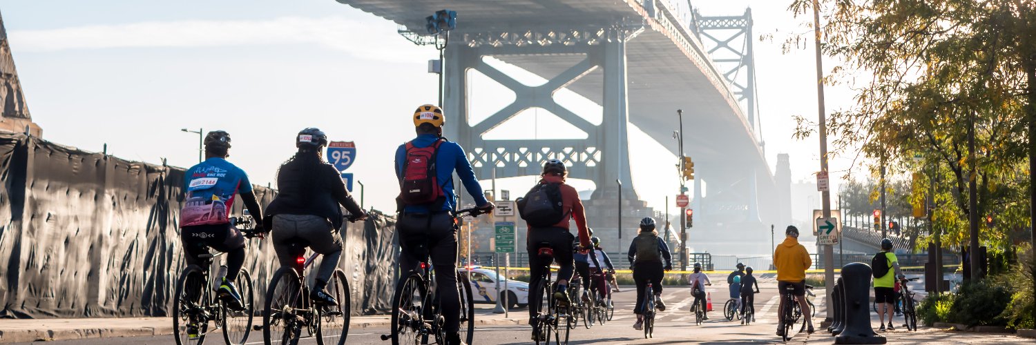 Philly Bike Ride banner