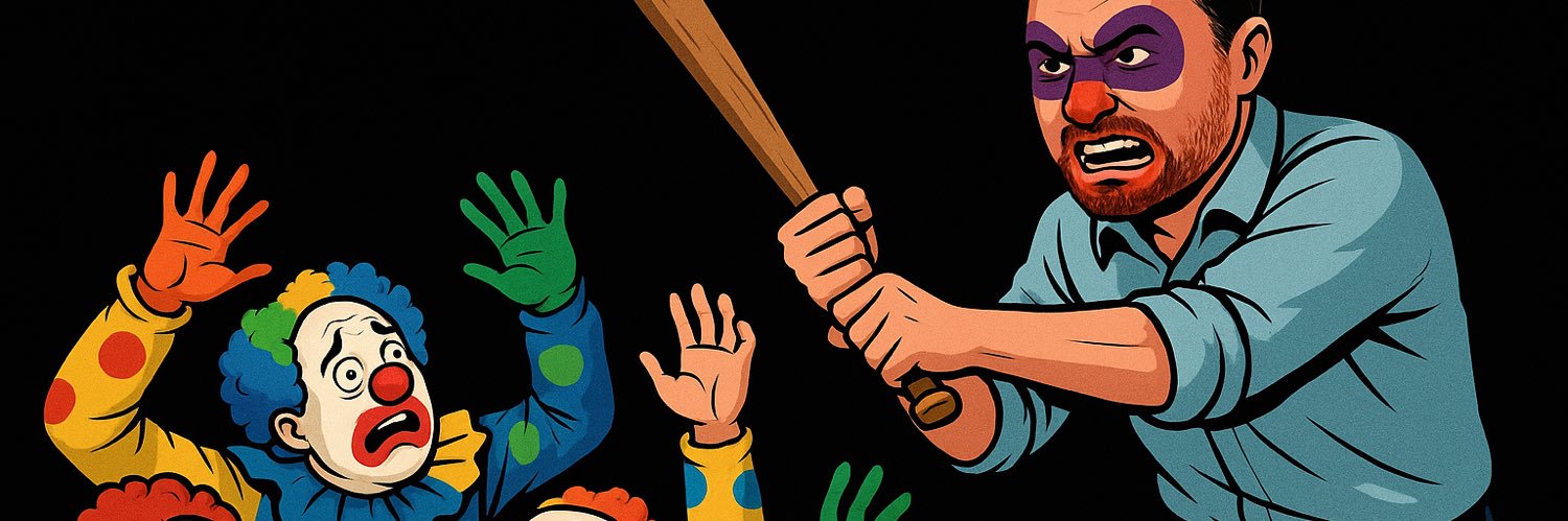 Trump loves to touch children banner