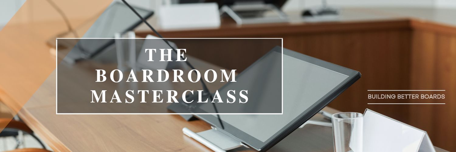 The Boardroom Masterclass banner