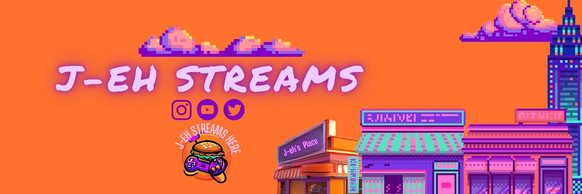 Jake Hughes aka J-Eh Streams banner