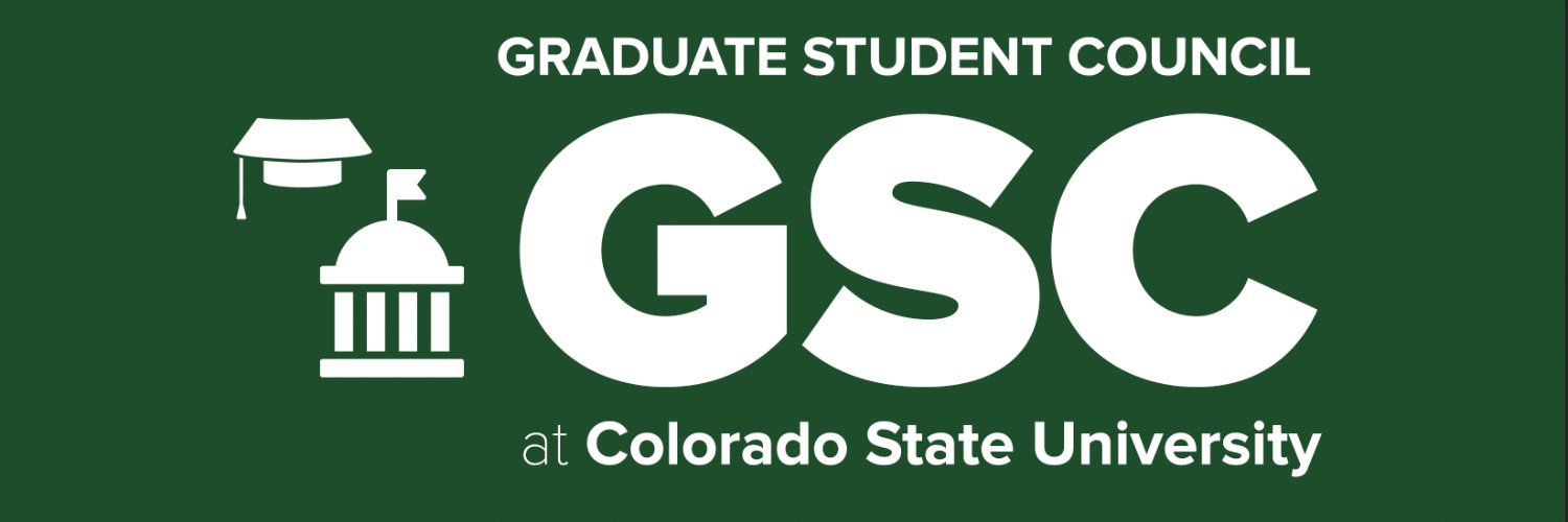 Graduate Student Council at Colorado State U banner