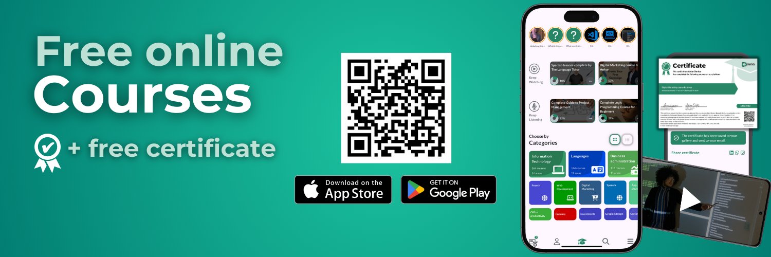 Cursa - Online Courses for Free! banner