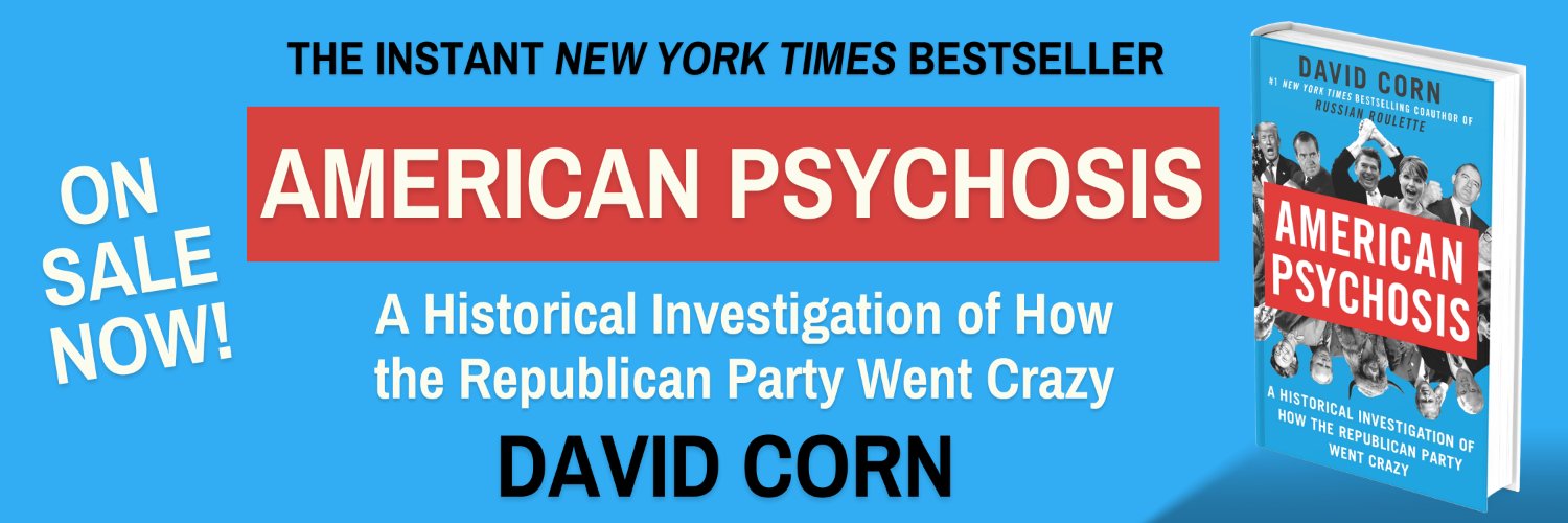 David Corn's banner