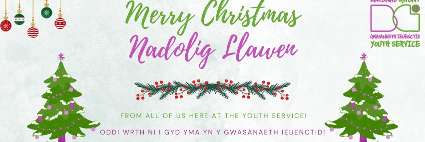 Blaenau Gwent Youth Service banner