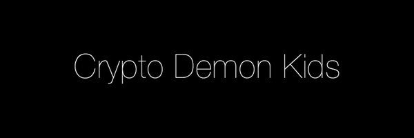 cryptodemonkid1 Profile Banner