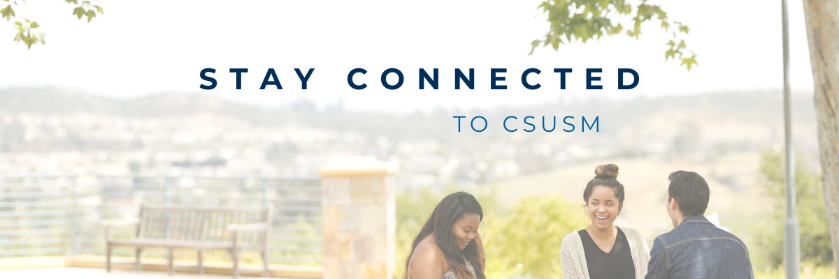 CSUSM Alumni Assoc. banner