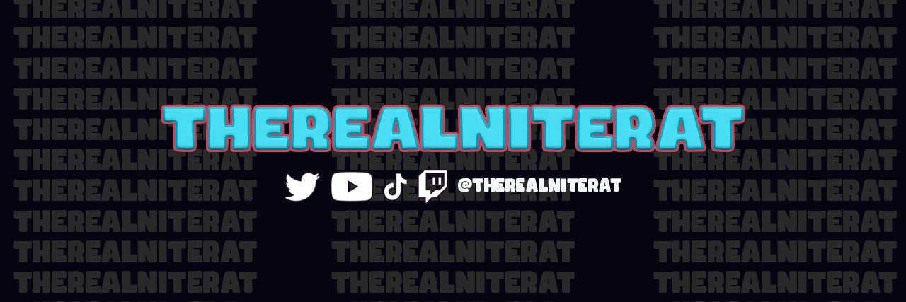 TheRealNiterat's profile banner image