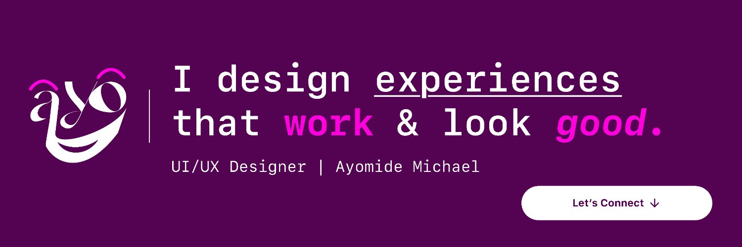 ayo | product designer banner