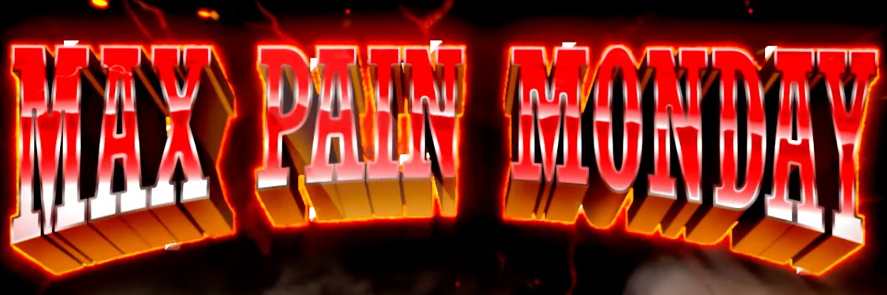 Max Pain Monday & Thirsty Thursday's banner