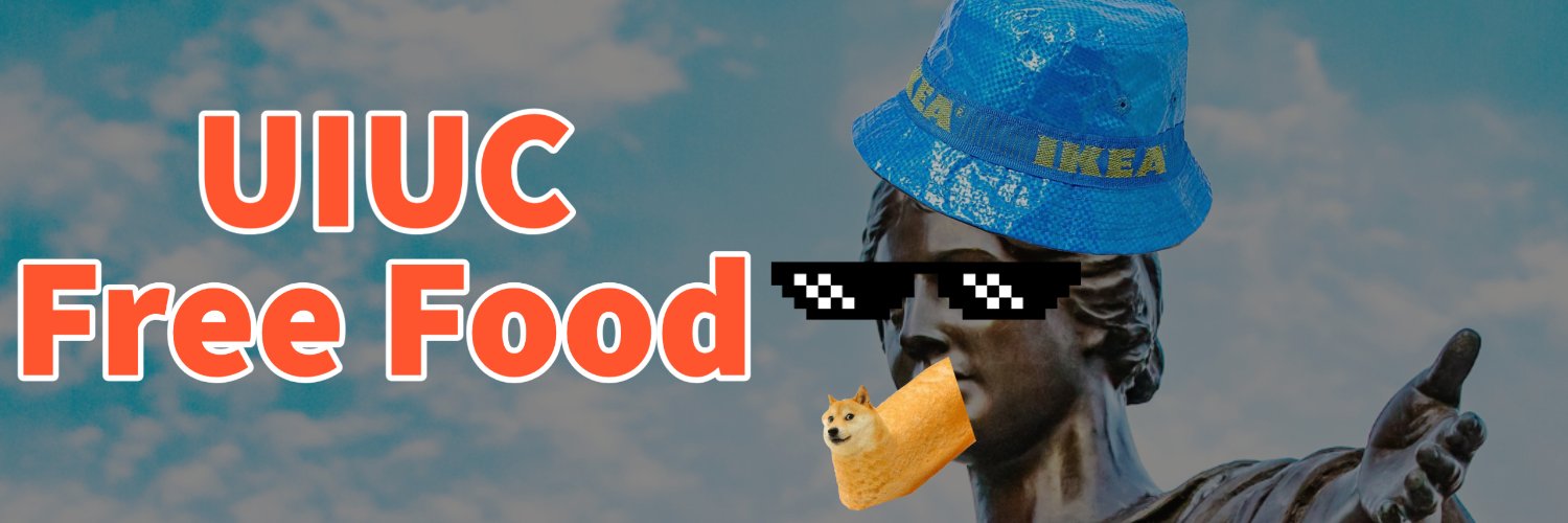 UIUC Free Food's banner