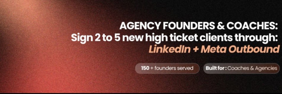 Outboundscale.io | Client Acquisition banner