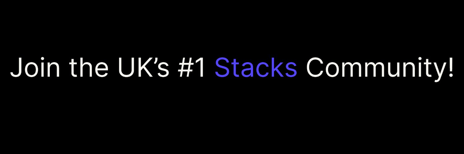 STX:LDN (Stacks London) banner