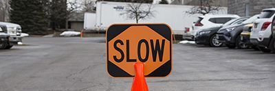 Slow Cone (PARODY) slow/parked banner