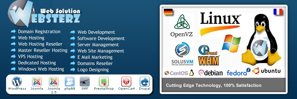 WebsterzHosting's profile banner image