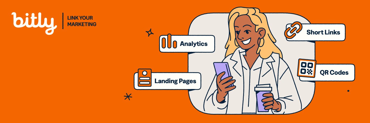 Bitly's profile banner image