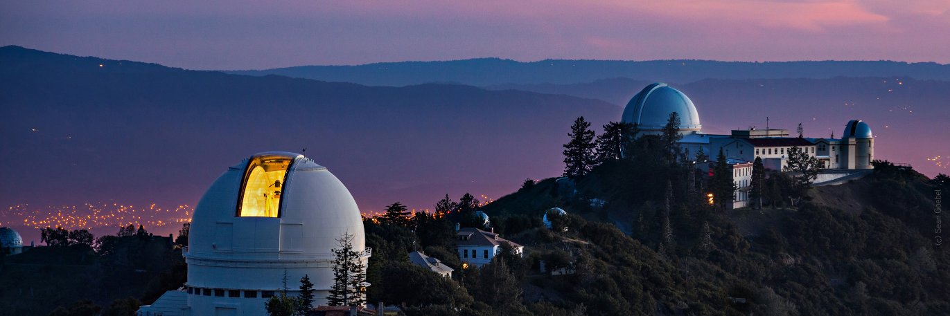 Lick Observatory banner