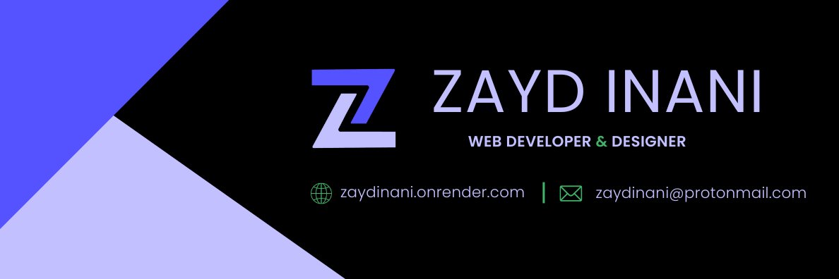 ZaydInani's profile banner image
