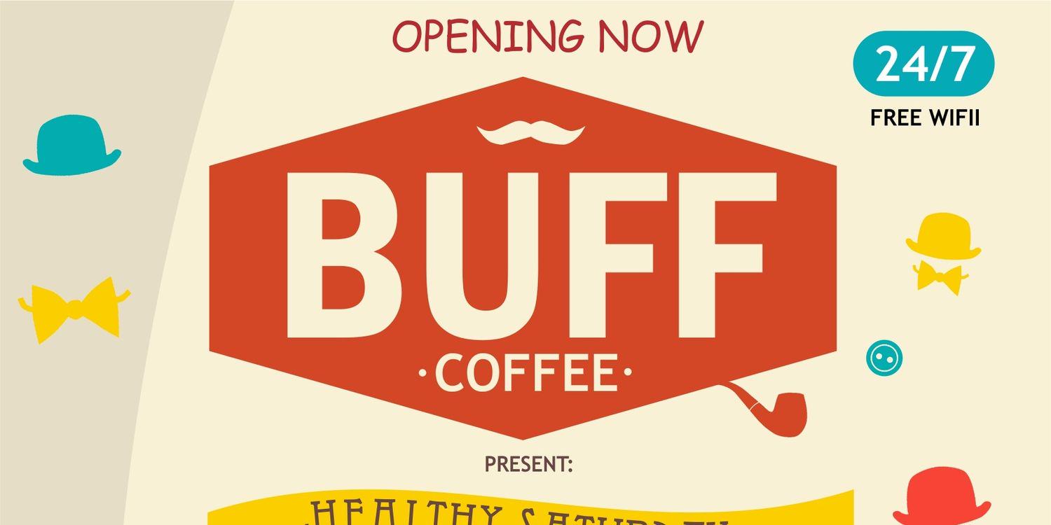 BUFF COFFEE banner