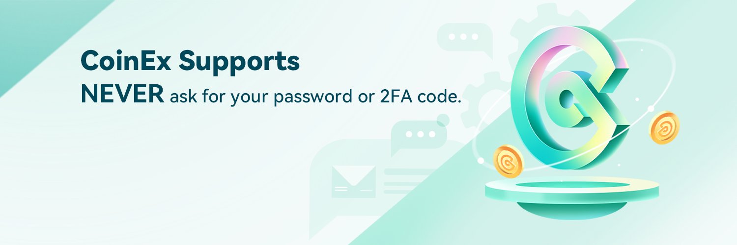 CoinEx Customer Support Profile Banner