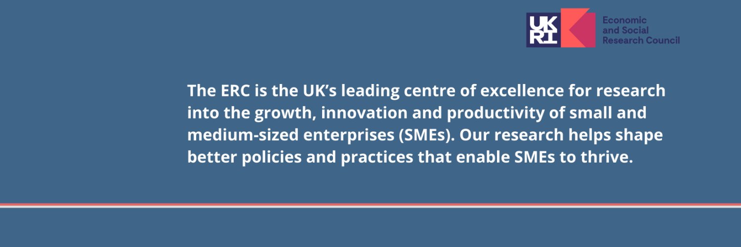 Enterprise Research Centre (ERC) banner