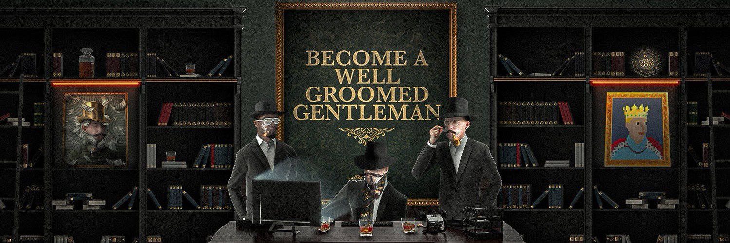 🎩 The Gentlemen's Club NFT🎩 Profile Banner