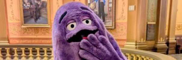 Grimace's banner