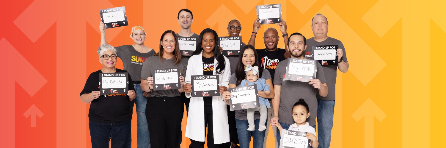 Stand Up To Cancer banner