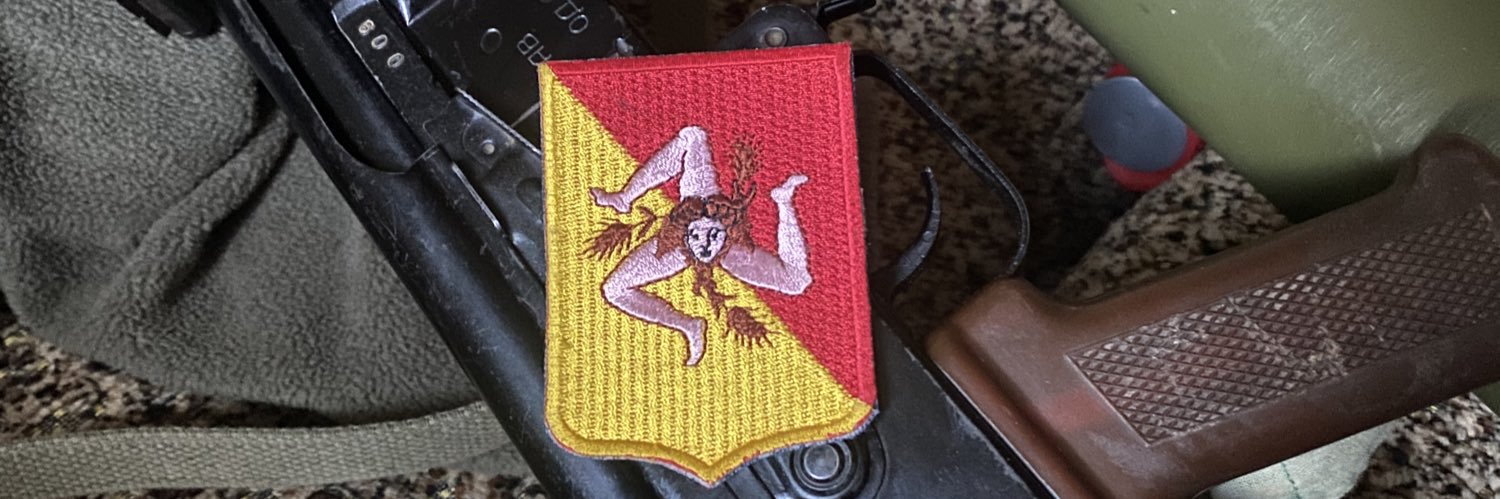 Sicily in Ukraine's banner