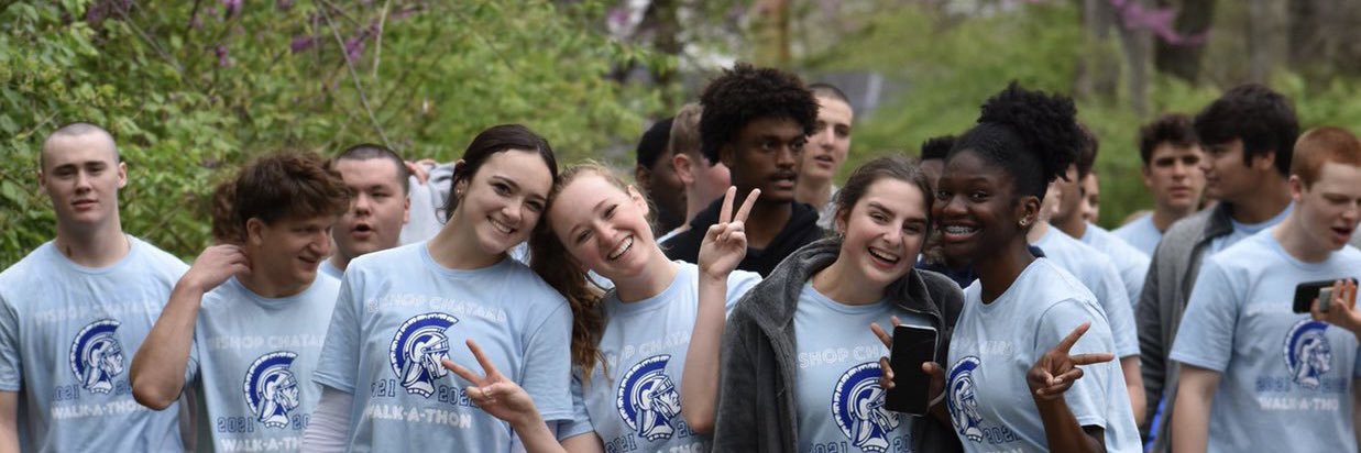 Bishop Chatard Student Life banner