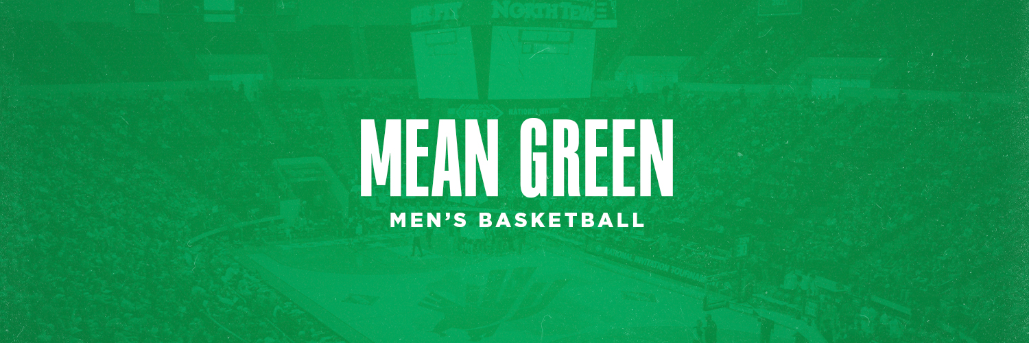 UNT Basketball's banner