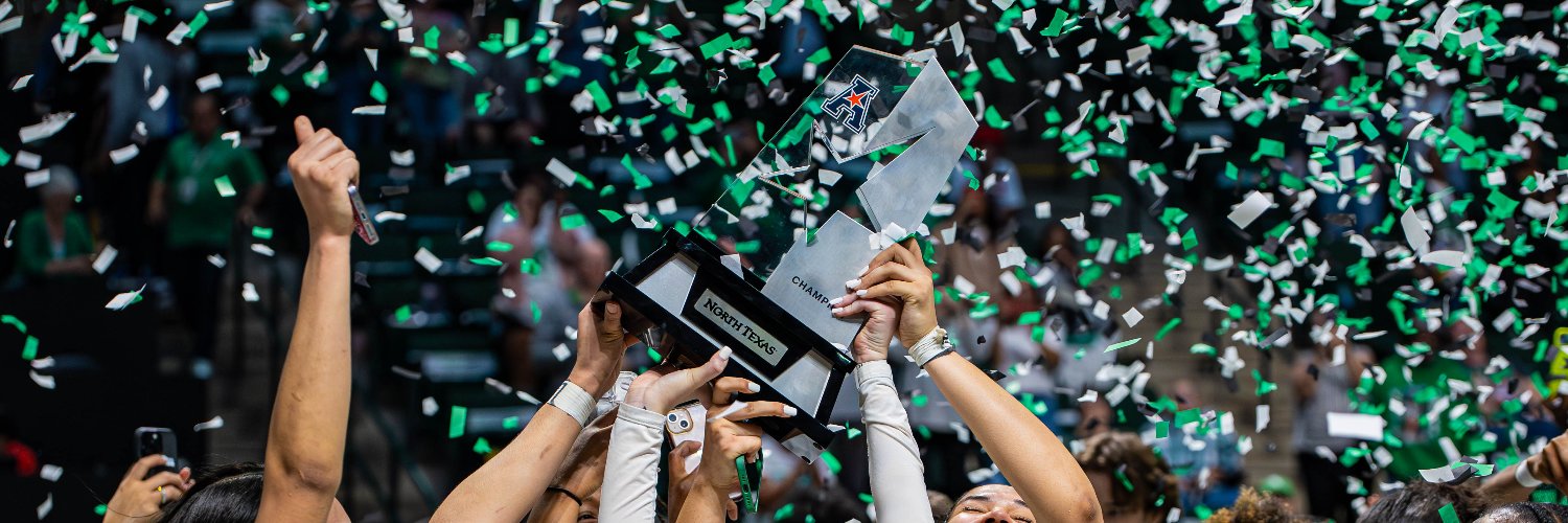 UNT Women's Basketball's banner