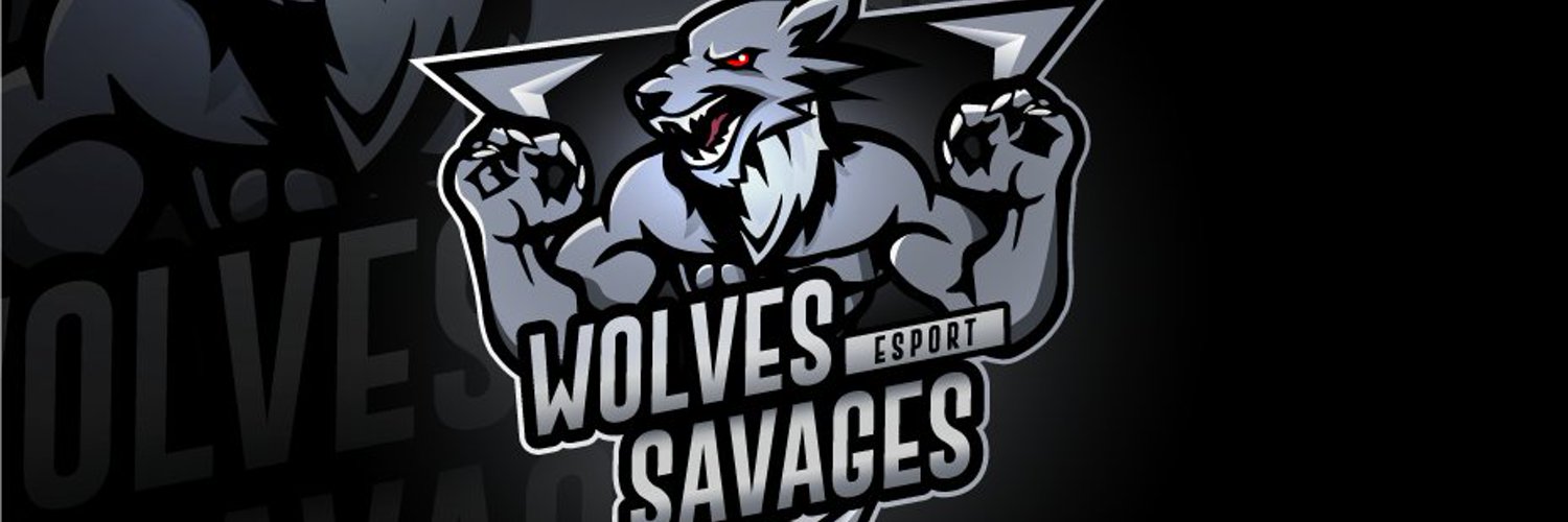 Wolves Savages Esport ⚫️⚪️🐺 Profile Banner