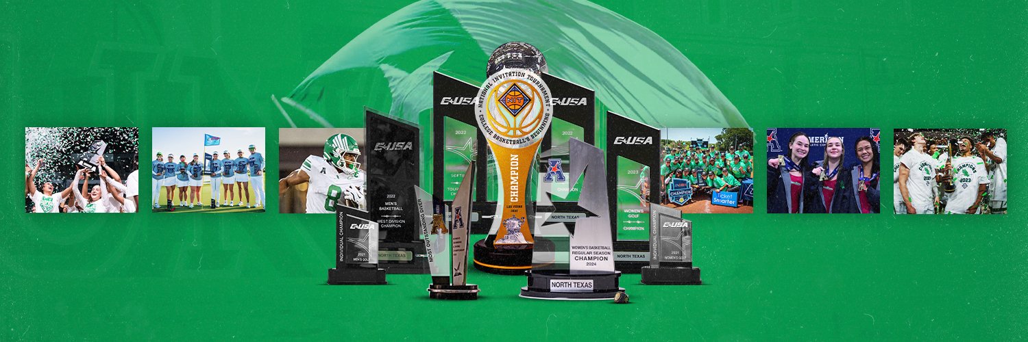 Mean Green Athletic Fund's banner