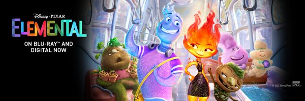 Pixar’s Elemental Profile Banner