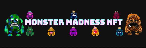 Monster Madness NFT Profile Banner