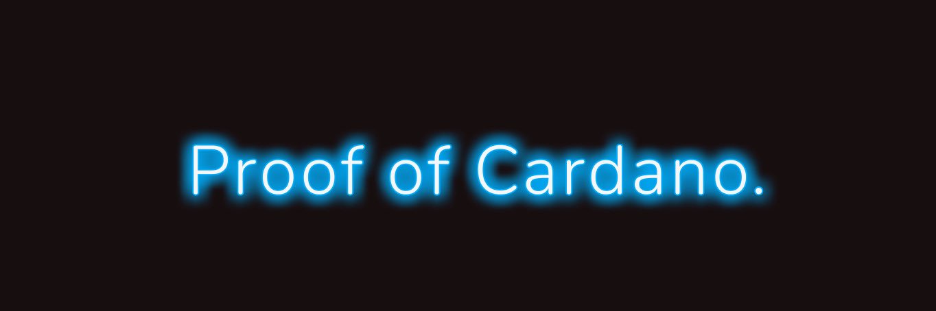 Proof of Cardano's banner